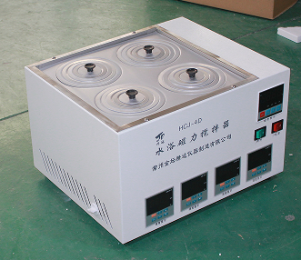 HCJ-4D一体恒温4工位磁力搅拌水浴锅